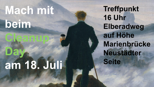 CleanupDay am Elbufer