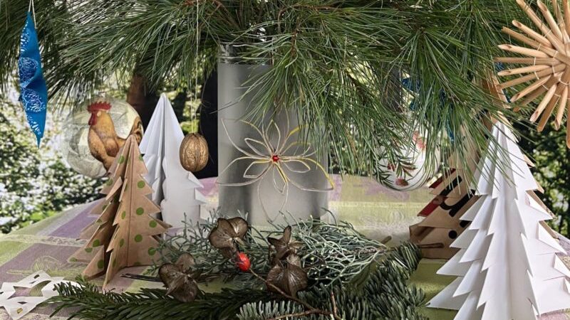 Grüne Weihnachtswerkstatt