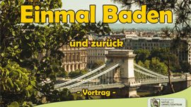 Vortrag: Einmal Baden und zurück