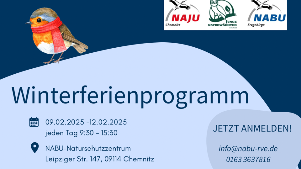 Winterferienprogramm-Kreativwerkstatt für Naturschützer*innen