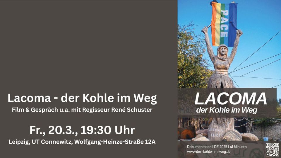 Film & Gespräch: Lacoma - der Kohle im Weg