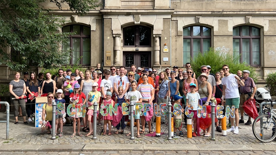 Müllsammelaktion Pieschen