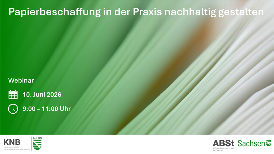 Papierbeschaffung in der Praxis nachhaltig gestalten