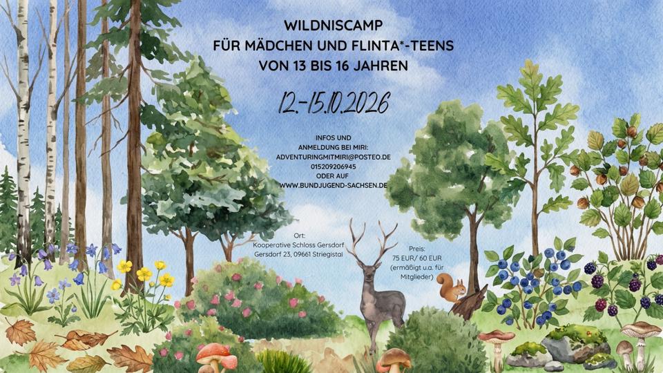 Wildniscamp Schloss Gersdorf