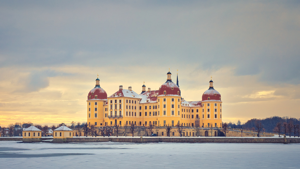 Winterwanderung auf dem Königsweg in die Naturschutzgebiete rund um Moritzburg